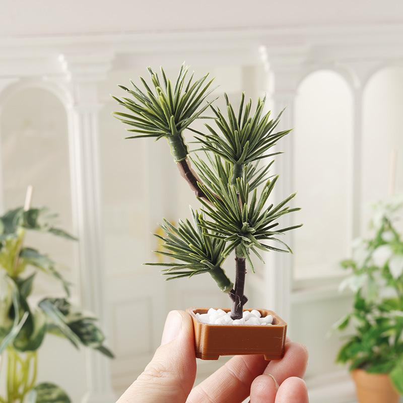 Bonsai Garden Tree - 1 шт. 1/12 Модель симулированной сосны