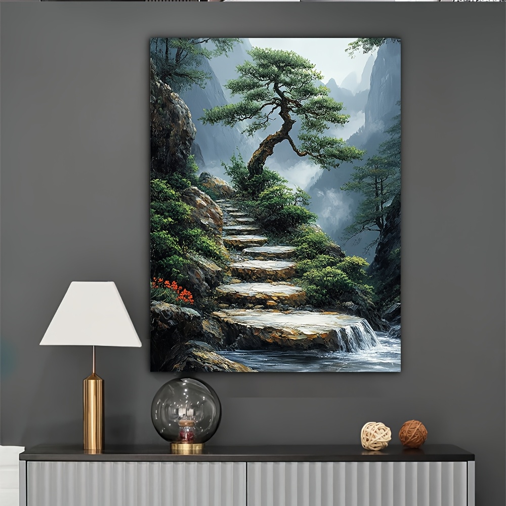 Картина на холсте в стиле дзен – обзор и цена Bonsai Vertical Garden