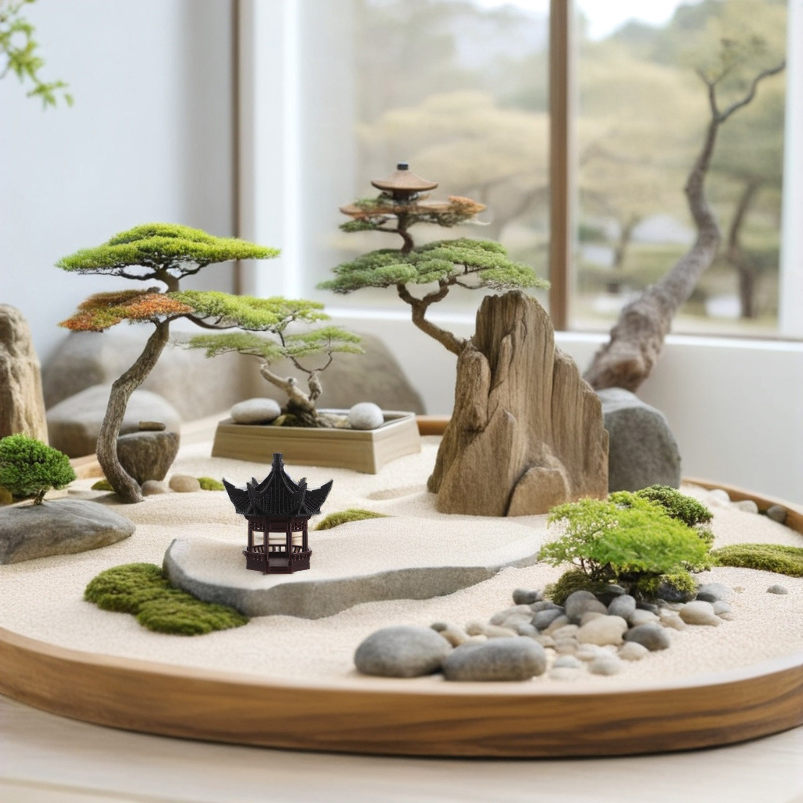Миниатюрная пагода для ландшаф – обзор и цена Bonsai Garden Landscape Design