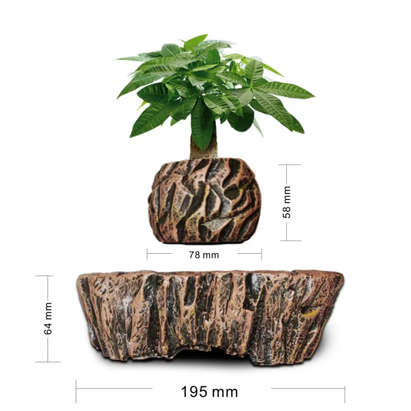 Электромагнитные левитирующие  – обзор и цена Bonsai Vertical Garden