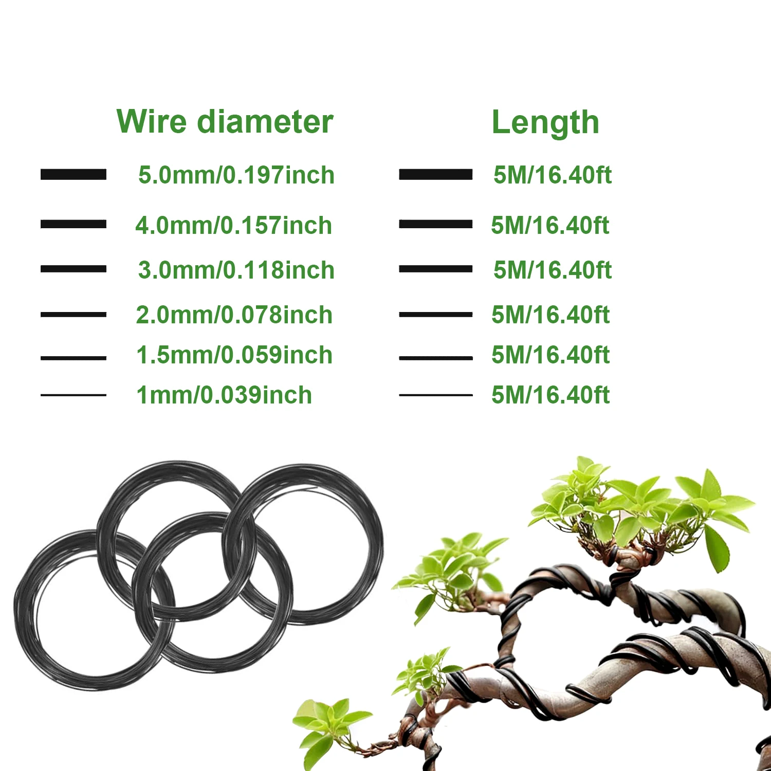 1 шт. Анодированная алюминиева – обзор и цена Bonsai Garden Accessories