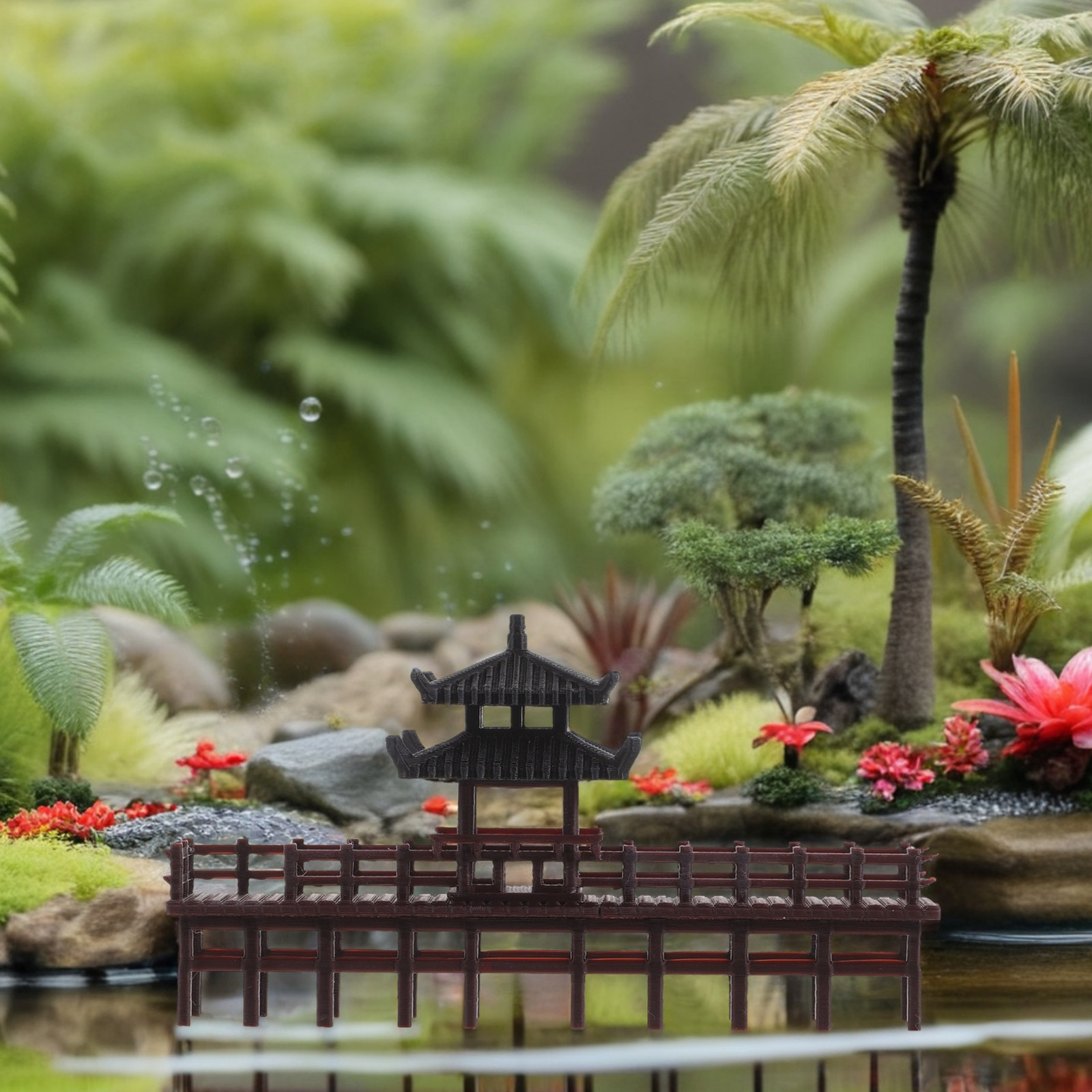 Миниатюрный китайский павильон – обзор и цена Bonsai Garden Landscape Design