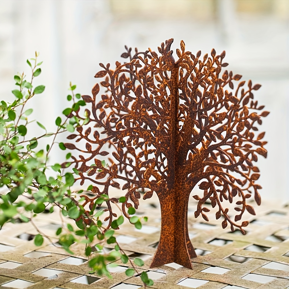 Металлическое украшение для са – обзор и цена Bonsai Garden Tree