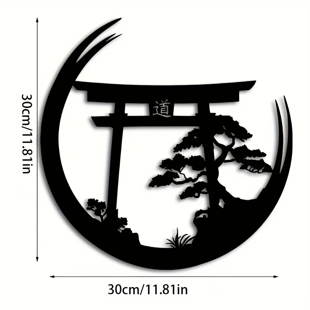 Японская металлическая настенн – обзор и цена Bonsai Garden Gift