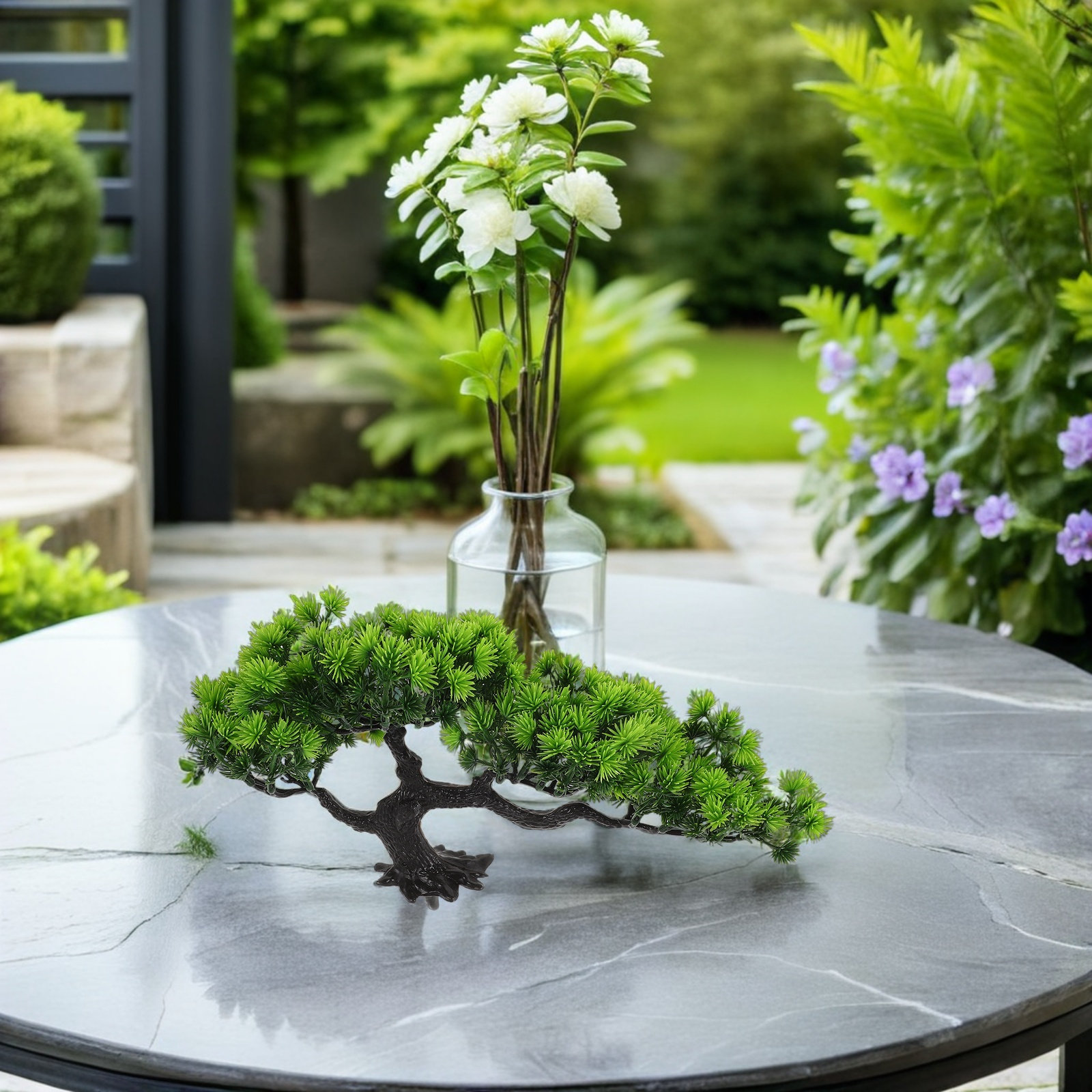 2 шт. Искусственные деревья бо – обзор и цена Bonsai Garden Juniper