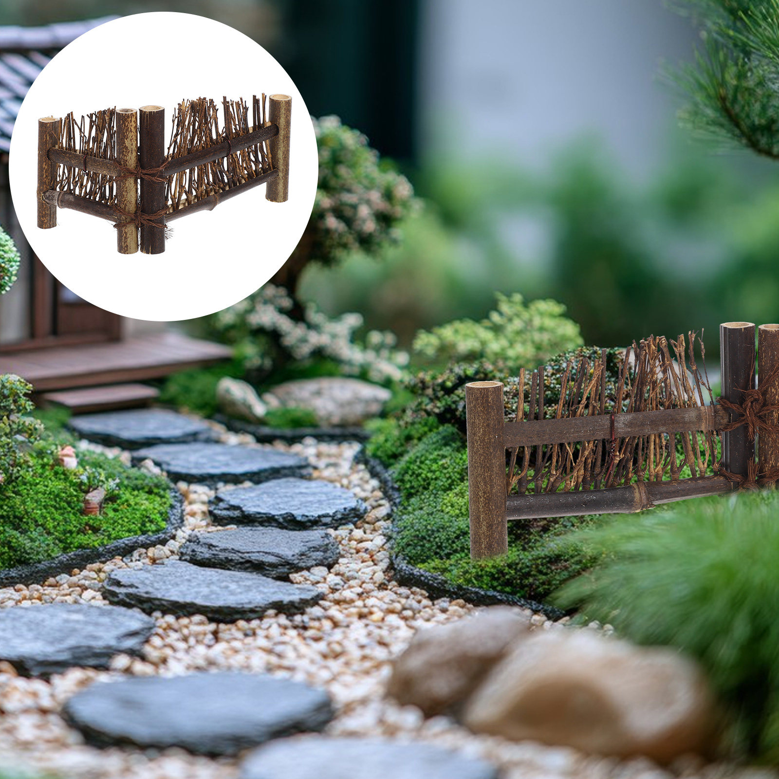 Миниатюрный декоративный забор – обзор и цена Bonsai Garden Photos