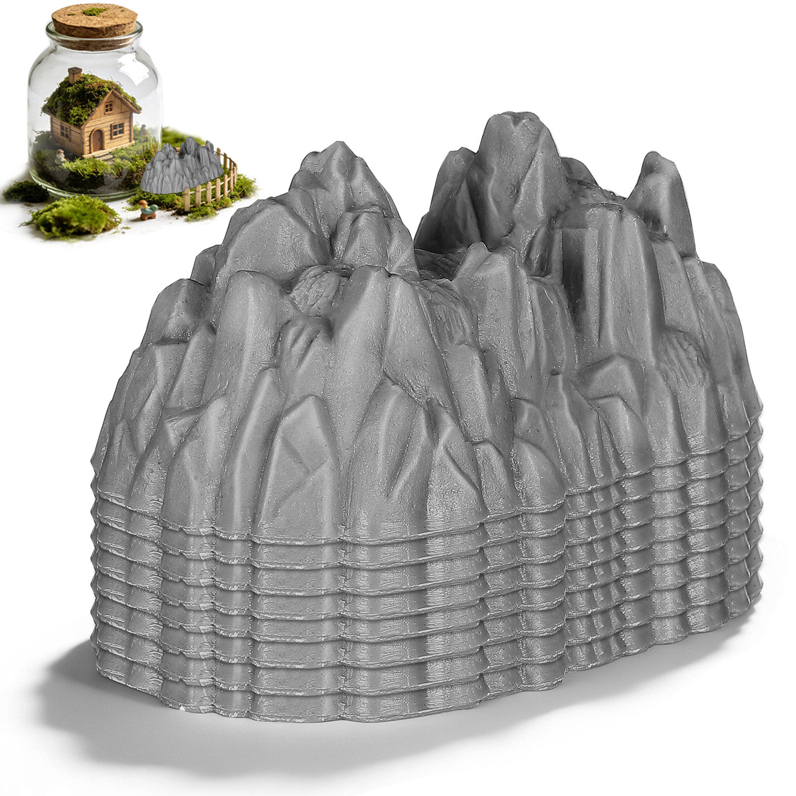 20 шт. миниатюрных пластиковых – обзор и цена Bonsai Garden Accessories